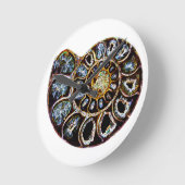 アンモナイト ラウンド壁時計 (傾斜)