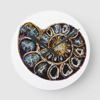 アンモナイト ラウンド壁時計