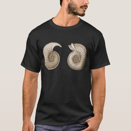 アンモナイト Tシャツ (正面)