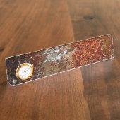 アンモライト デスクネームプレート (側面)