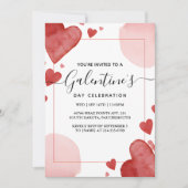 アンラブキュート妻ガール10代のガレンティンデーホリデイ 招待状 (正面)