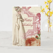 アンリエッタハッピーバースデー カード (黄色い花)