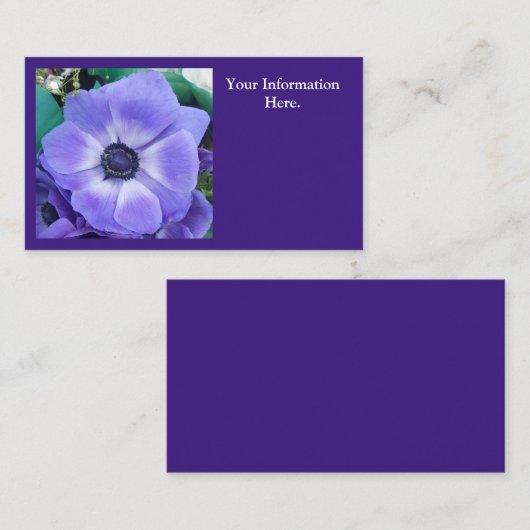 アンリエッタ 名刺 (正面/裏面)