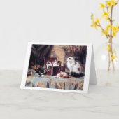 アンリエット・ロナー・ナイプ・キャット・ファミリー カード (黄色い花)