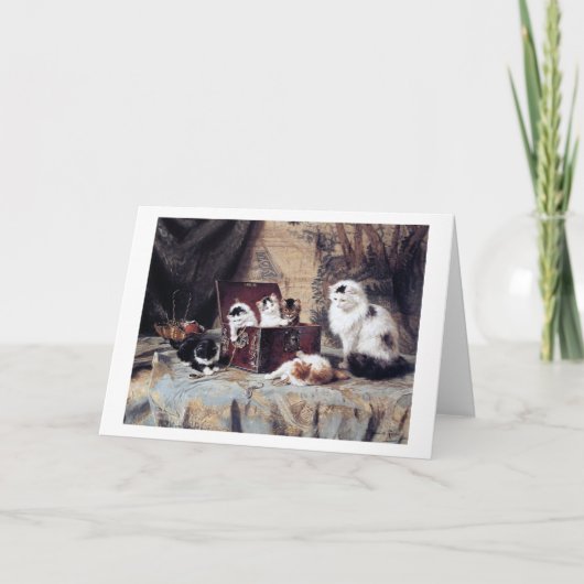 アンリエット・ロナー・ナイプ・キャット・ファミリー カード (正面)