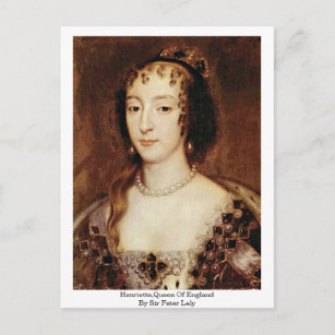 アンリエット、英国女王、Sir Peter Ley著 ポストカード