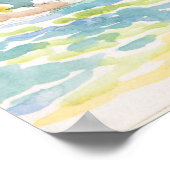 アンリエドモンドクロス：ランドスケープ水彩画 ポスター (角)