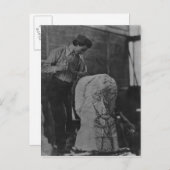 アンリゴーディエ – ブルツェスカ, c.1910 ポストカード (正面/裏面)