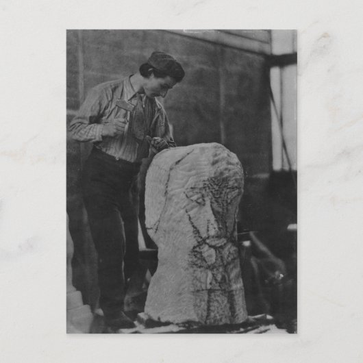 アンリゴーディエ – ブルツェスカ, c.1910 ポストカード (正面)