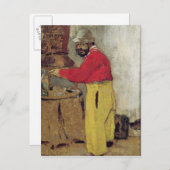 アンリデトゥールーズラウトレックアットヴィレヌーヴュール ポストカード (正面/裏面)