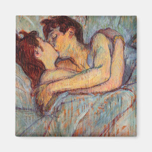 アンリデトゥールーズロートレックインベッドザキス マグネット