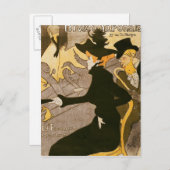 アンリデトゥールーズロートレック |ポスタ広告ー'Le ポストカード (正面/裏面)