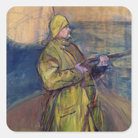 アンリデトゥールーズロートレック |ポートレートM スクエアシール (正面)