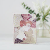 アンリデトゥールーズロートレック |マルセルLポートレート ポストカード (スタンド正面)