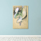 アンリデトゥールーズロートレック |ロイ・フラーの勉強 キャンバスプリント (インサイチュ (ウッドフロア))