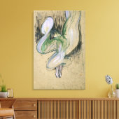 アンリデトゥールーズロートレック |ロイ・フラーの勉強 キャンバスプリント (インサイチュ (リビング))