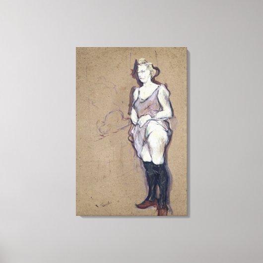 アンリデトゥールーズロートレック |健康診断 キャンバスプリント (正面)