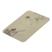 アンリデトゥールーズロートレック | Etude Chevaux (rect) マグネット (左側)