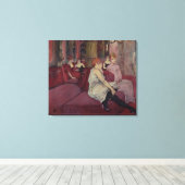 アンリデトゥールーズロートレック | Ruのサロン キャンバスプリント (インサイチュ (ウッドフロア))