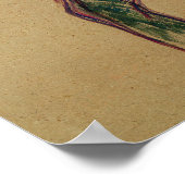 アンリデトゥールーズロートレック | Sを引き上げる女性 ポスター (角)