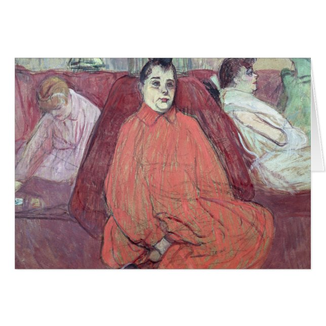 アンリデトゥールーズロートレック | The Divan, 1893 (正面横)