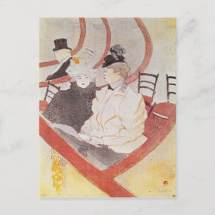 アンリデトゥールーズロートレック The Grande Loge, 1897 ポストカード