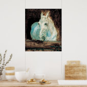 アンリデトゥールーズ – ロートレックガゼルザホワイトホース ポスター (キッチン)