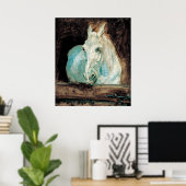 アンリデトゥールーズ – ロートレックガゼルザホワイトホース ポスター (ホームオフィス)