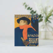 アンリトゥールーズロートレックアリスティードブリュント ポストカード (スタンド正面)