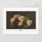 アンリファンタン – ラトゥール#374 -ファインアートはがき ポストカード (正面)