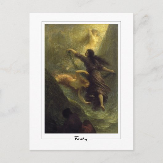 アンリファンタン – ラトゥール#389 -ファインアートはがき ポストカード (正面)