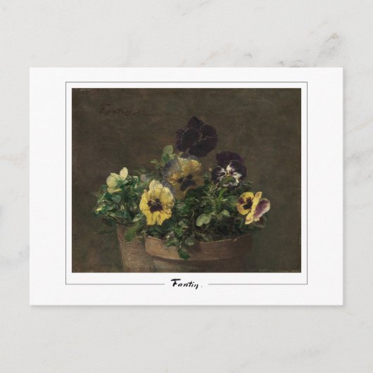 アンリファンタン – ラトゥール#432 -ファインアートはがき ポストカード (正面)