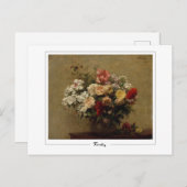 アンリファンタン – ラトゥール#442 -ファインアートはがき ポストカード (正面/裏面)