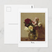 アンリファンタン – ラトゥール#447 -ファインアートはがき ポストカード (正面/裏面)