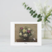 アンリファンタン – ラトゥール#448 -ファインアートはがき ポストカード (スタンド正面)