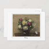 アンリファンタン – ラトゥール#448 -ファインアートはがき ポストカード (正面/裏面)