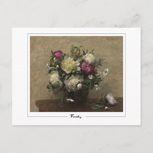 アンリファンタン – ラトゥール#448 -ファインアートはがき ポストカード (正面)