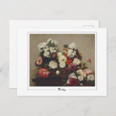 アンリファンタン – ラトゥール#451 -ファインアートはがき ポストカード (正面/裏面)