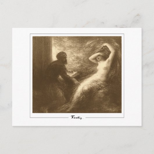 アンリファンタン – ラトゥール#454 -ファインアートはがき ポストカード (正面)