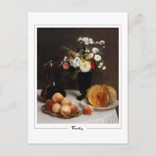 アンリファンタン – ラトゥール#488 -ファインアートはがき ポストカード (正面)