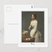 アンリファンタン – ラトゥール#493 -ファインアートはがき ポストカード (正面/裏面)