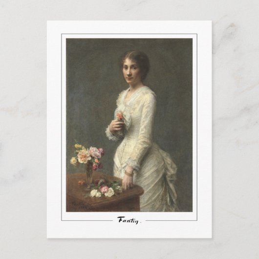 アンリファンタン – ラトゥール#493 -ファインアートはがき ポストカード (正面)