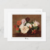 アンリファンタン – ラトゥール#494 -ファインアートはがき ポストカード (正面/裏面)