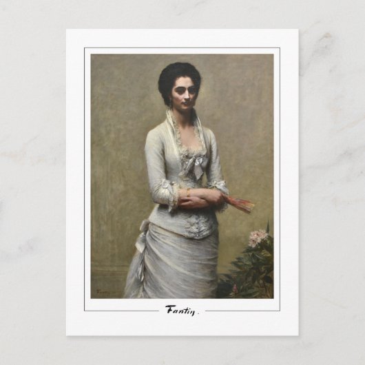 アンリファンタン – ラトゥール#495 -ファインアートはがき ポストカード (正面)