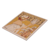 アンリプリバットリヴェモントウォールデコールアールヌーボー タイル (側面)