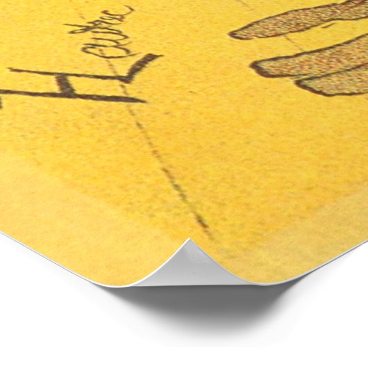 アンリマリーレイモンドデトゥールーズ – ロートレックモンファ ポスター (角)