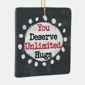 アンリミテッド・ハグオーナメント セラミックオーナメント (右)