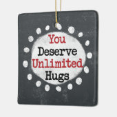 アンリミテッド・ハグオーナメント セラミックオーナメント (左)