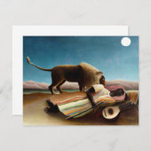 アンリルソーザスリーピングジプシー招待状 招待状 (正面/裏面)