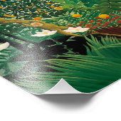 アンリルーソーエキゾチックプリント フォトプリント (角)